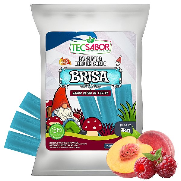 Gelo de Sabor Brisa Blend de Frutas 1 kg