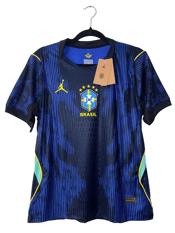 Camisa Seleção Brasileira Copa 2026 Masculina – AZUL - Jogador