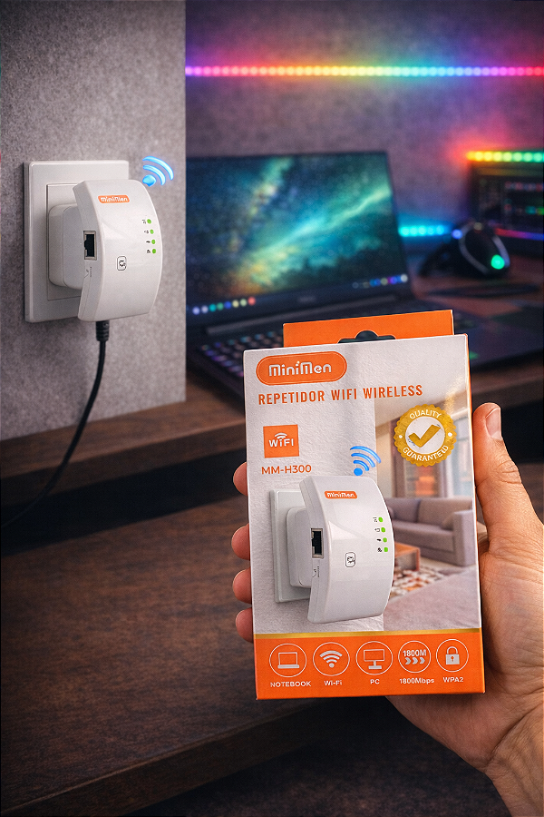 Repetidor Wifi MiniMen