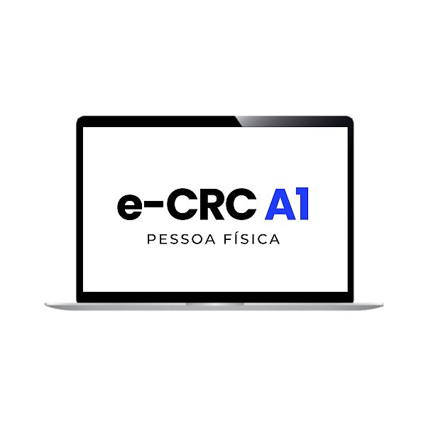 Certificado Digital e-CPF A1 para Contador com CRC Ativo