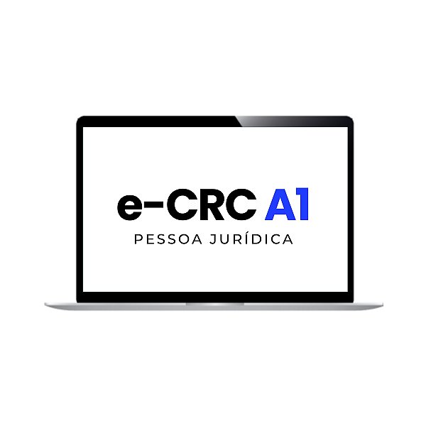 Certificado Digital e-CNPJ A1 para Contador com CRC Ativo