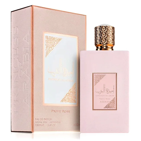 Ameerat Al Arab Prive Rose Asdaaf Eau de Parfum - Perfume Árabe 100ml