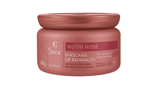 Máscara Capilar Siàge Nutri Rosé 250g