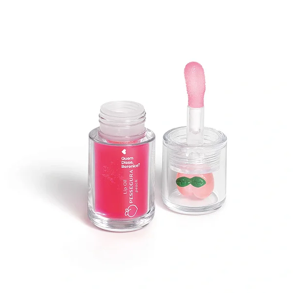 Lip Oil Rosa Fúcsia Cuide-se Bem Pessegura Quem Disse, Berenice? 3,5ml
