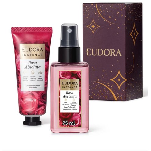 kit rosa absoluta miniatura (2 itens)