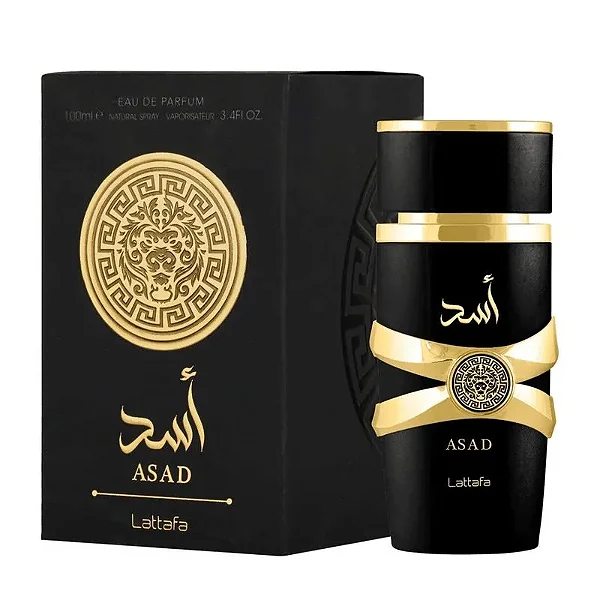 Lattafa Asad Eau de Parfum Perfume Árabe Masculino 100ml