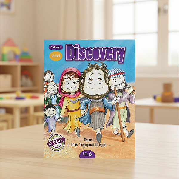 Discovery 6 Professor - Deus Tira o Povo do Egito