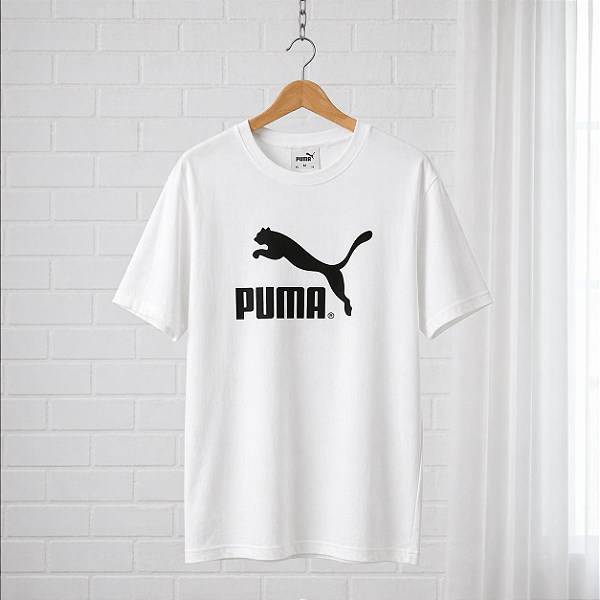 Camiseta Algodão Puma Plus Size