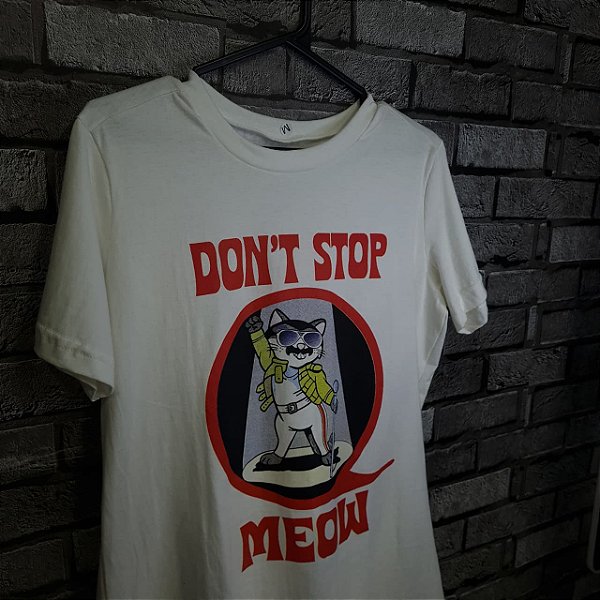 Camiseta Algodão Queen Cat M