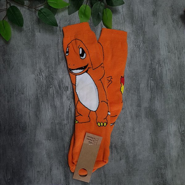 Par de Meias Charmander