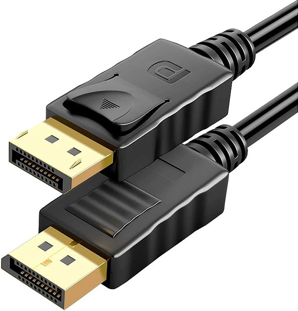Cabo DisplayPort 4K Shinka Alta Definição para Monitor
