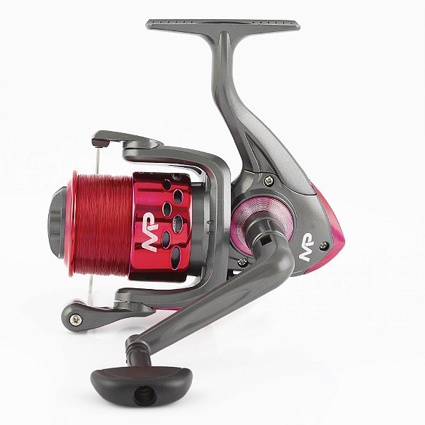 Molinete 3 Rolamentos Albatroz MP 20 Vermelho