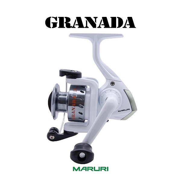 Molinete 3 Rolamentos Maruri Granada Branco