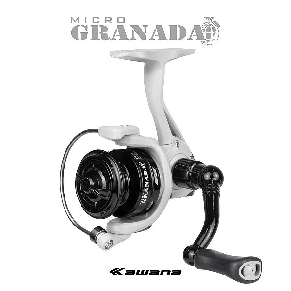 Molinete 3 Rolamentos Maruri MICRO Granada Branco