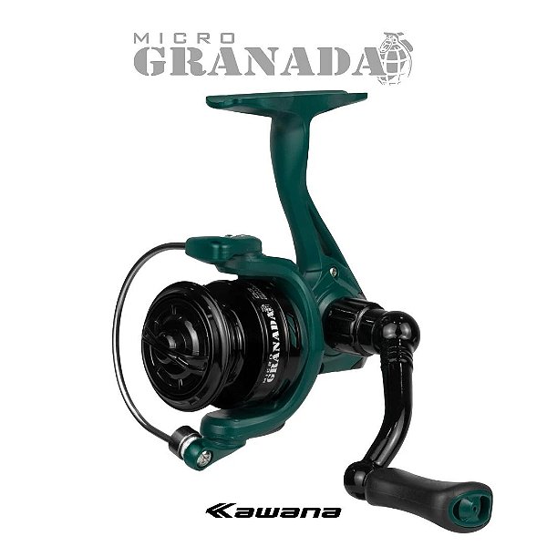 Molinete 3 Rolamentos Maruri MICRO Granada Verde Camuflado