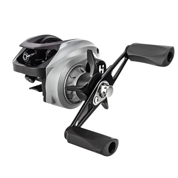 Carretilha 03 Rolamentos Albatroz Avila Gray Esquerda