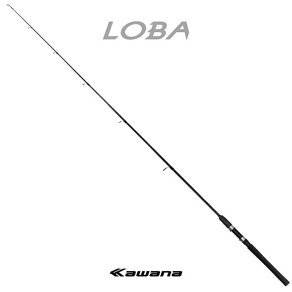 Vara Molinete Inteira Kawana Loba 1,55m 20lbs S511 Preto