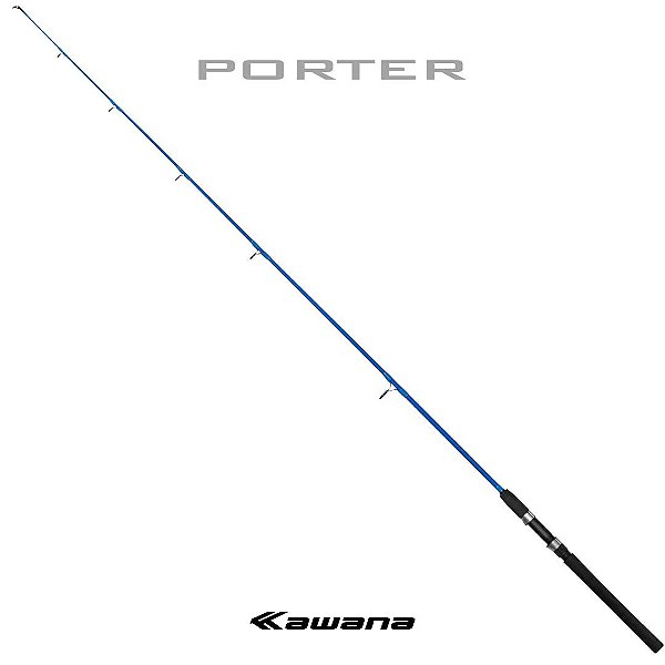 Vara Molinete Inteira Kawana Porter 1,52m 30lbs S501 Azul