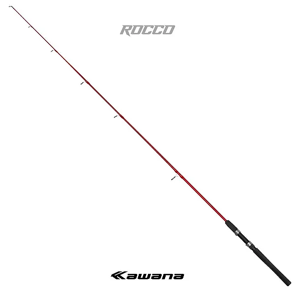 Vara Molinete Inteira Kawana Rocco 1,52m 25lbs S501 Vermelho