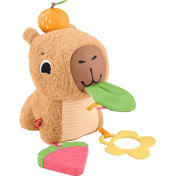 FISHER-PRICE Newborn TOYS Capivara Divertida com SONS
