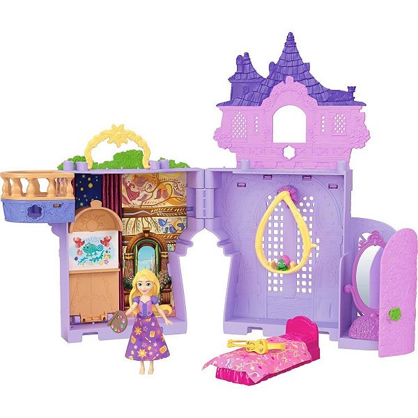 Boneca Disney Princesa Mini Cast.da Rapunzel