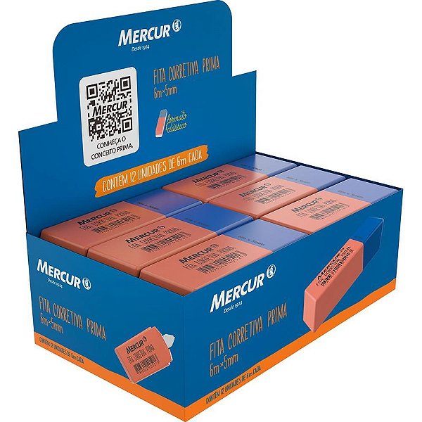 Corretivo em Fita Prima 5MMX6M CX.C/12
