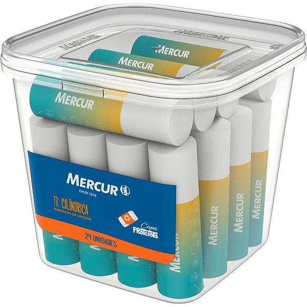 Borracha Branca TR Cilindrica POTE-24