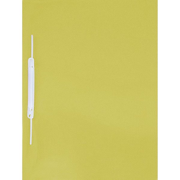 Pasta Grampo Trilho Plastica Oficio Amarela PCT.C/10