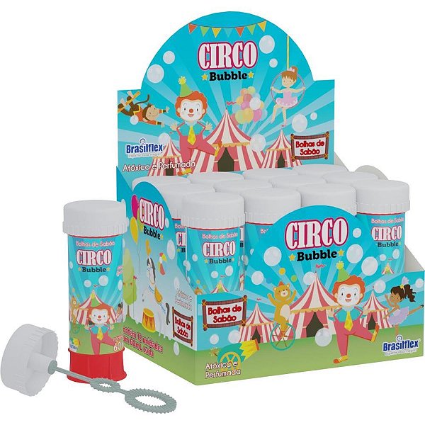 Bolha de Sabao Circo 60ML CX.C/12