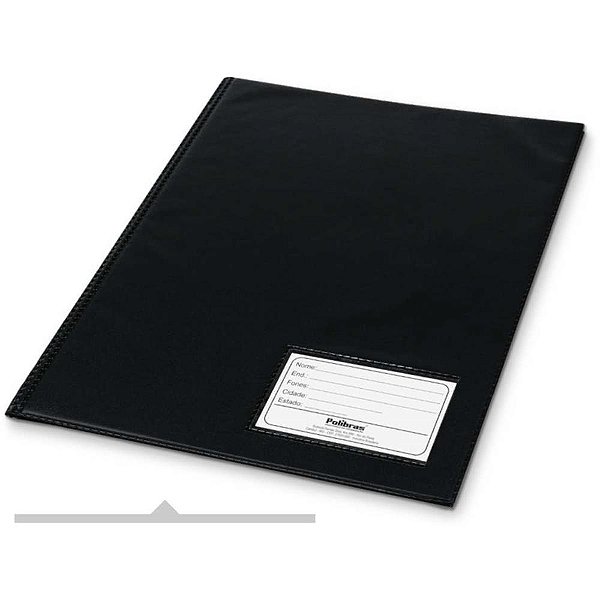 Pasta Catalogo Oficio 50 ENV. Finos Preta PCT.C/05