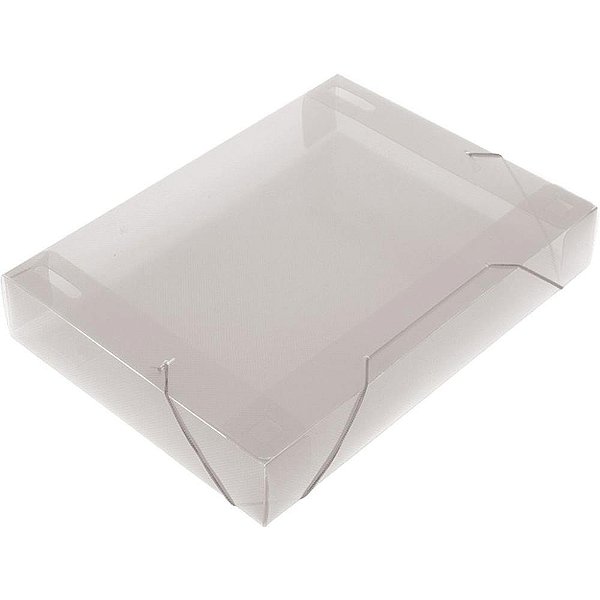 Pasta ABA Elastica Plastica Oficio 55MM Cristal SOFT PCT.C/10