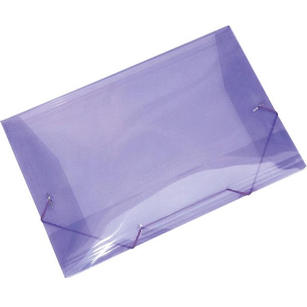 Pasta ABA Elastica Plastica Oficio Lilas PCT.C/10