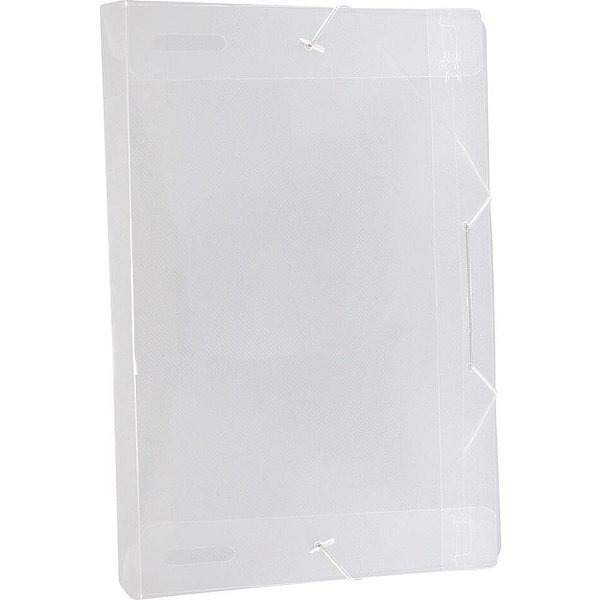 Pasta ABA Elastica Plastica Oficio 30 MM Cristal PCT.C/10