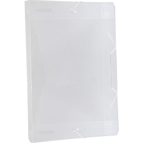 Pasta ABA Elastica Plastica Oficio 20 MM Cristal PCT.C/10