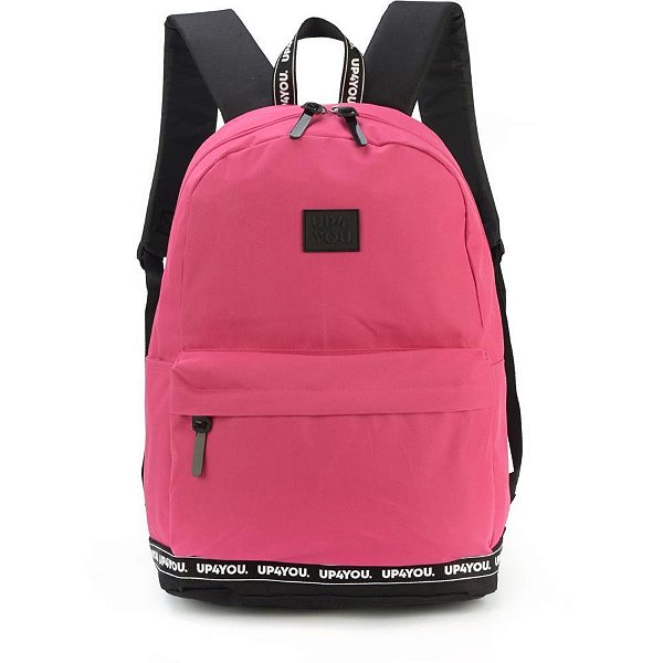 Mochila UP4YOU G PINK C/PRETO