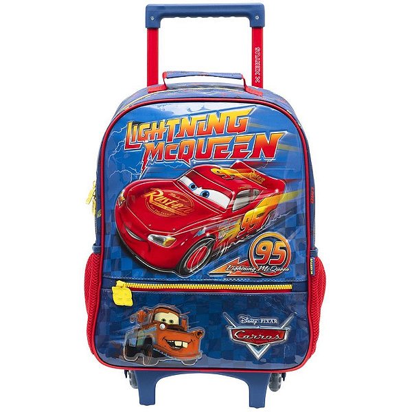 Mochila Infantil com Rodinha Carros X (7899768867184)
