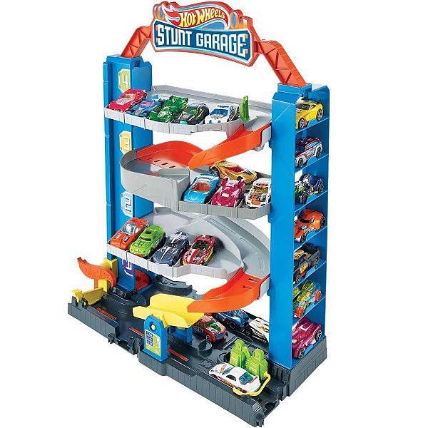 Hot Wheels Pista CITY Garagem 4 Pisos
