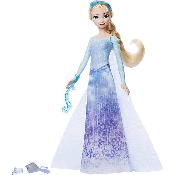 Boneca Disney Frozen ELSA SPIN e Reveal