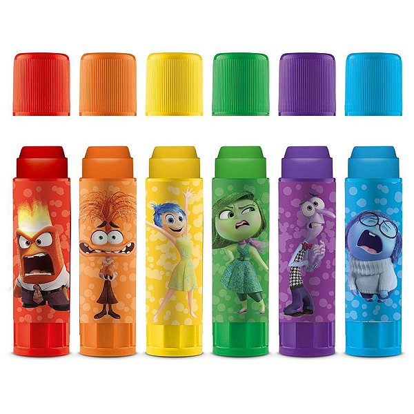 Tinta Guache TRIS DIVERTIDAMENTE2 Bastao 6C Blister