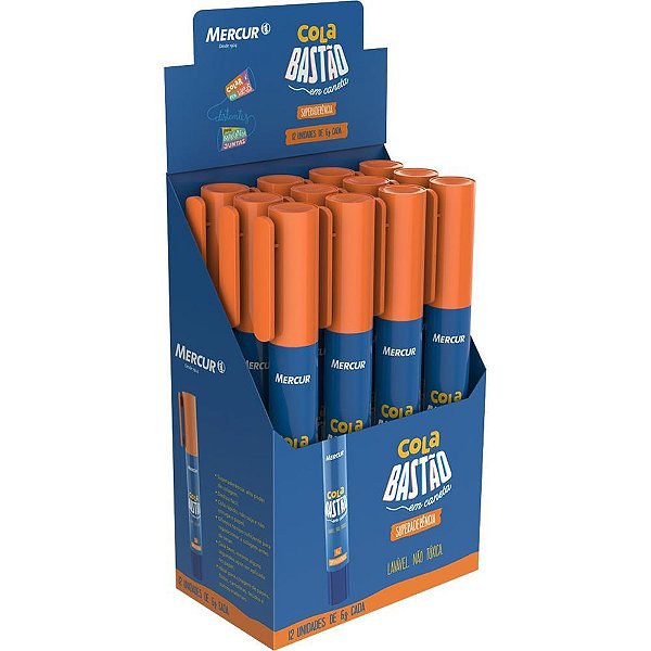 Cola Bastao em Caneta Escolar 6G CX.C/12