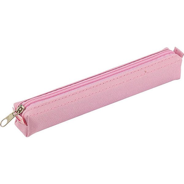 Estojo Simples Lona Colors POP Tubinho ZIP Sortido C/12