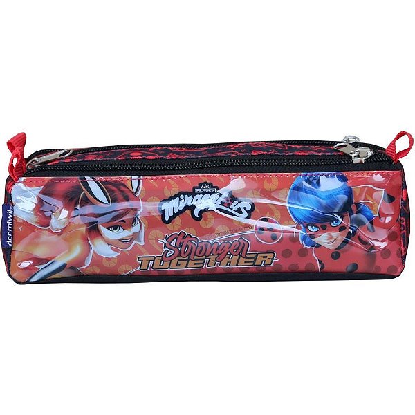 Estojo Triplo Miraculos EASY Tecido