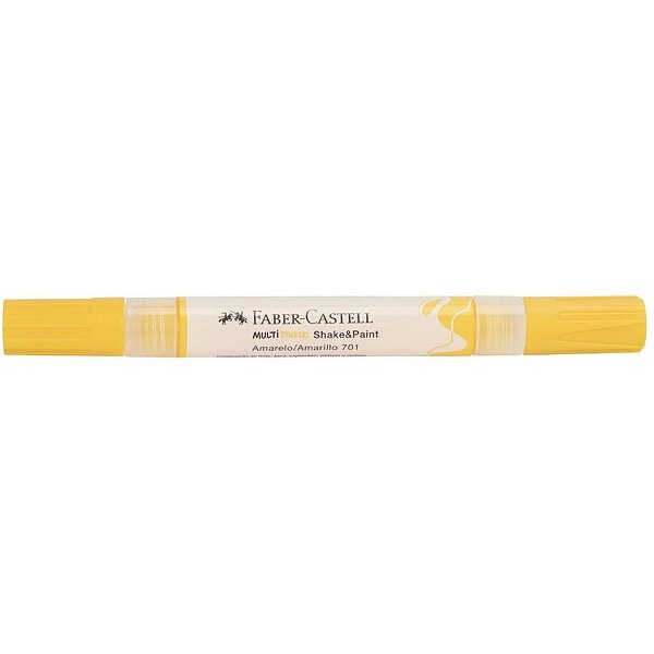 Pincel Marcador Artesanato Multimark S/P Amarelo com 6 Estojo