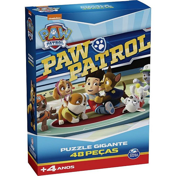 QUEBRA-CABECA Cartonado Patrulha Canina Gigante 48PCS