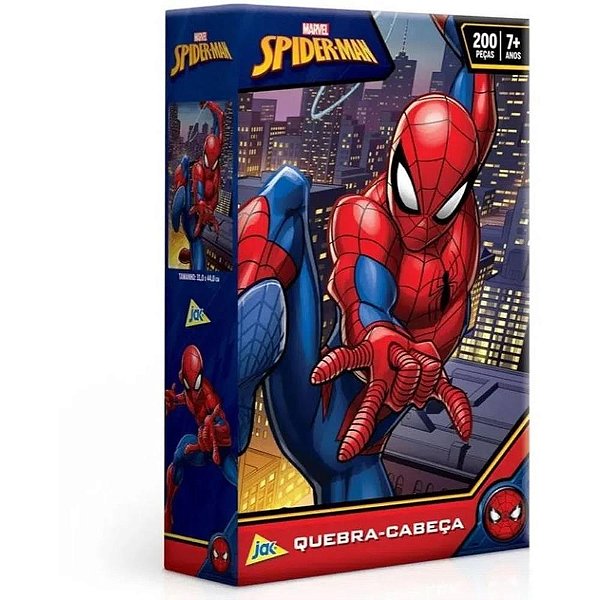 QUEBRA-CABECA Cartonado SPIDER-MAN 200PCS