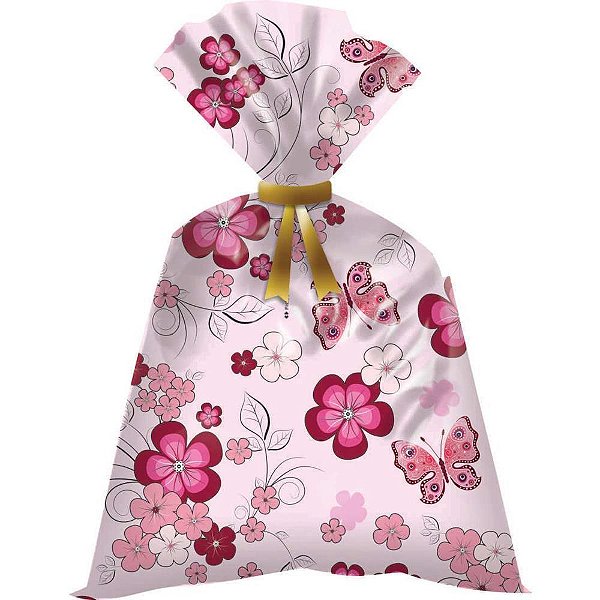 Saco Metalizado 25X37CM Feminino Sortidos PCT/100