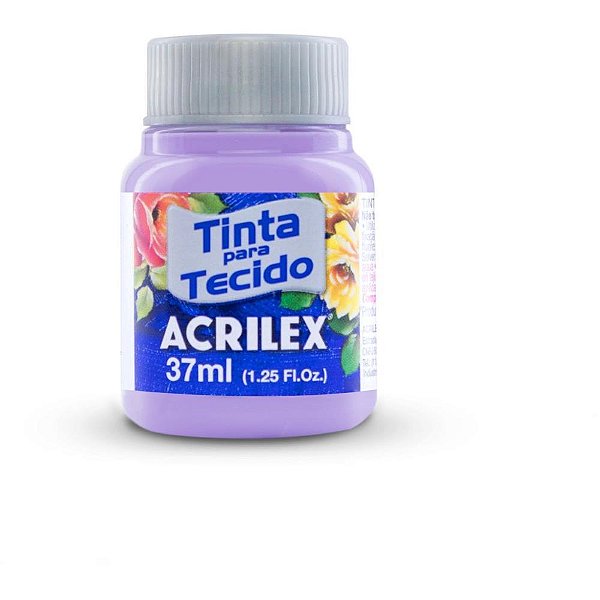 Tinta para Tecido Fosca 37ML Lilas Duzia