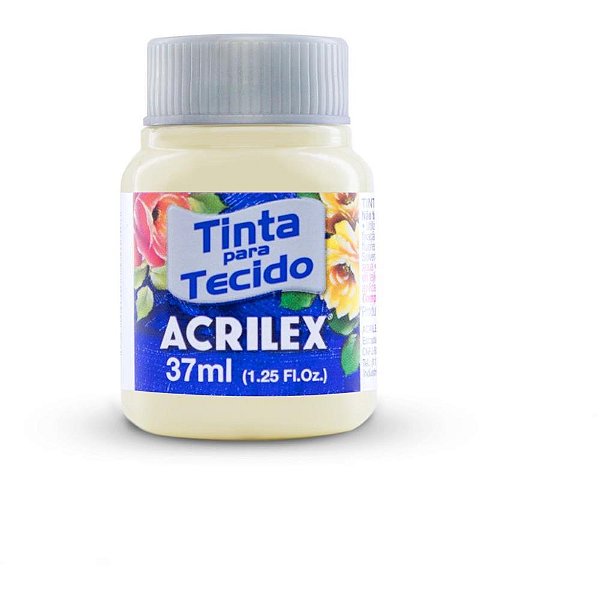 Tinta para Tecido Fosca 37ML Marfim Duzia