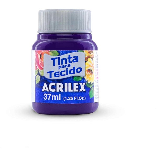 Tinta para Tecido Fosca 37ML Violeta Duzia