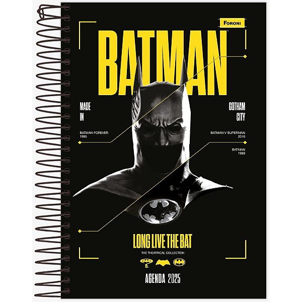 Agenda 2025 Batman 176F.130X188MM PCT.C/05